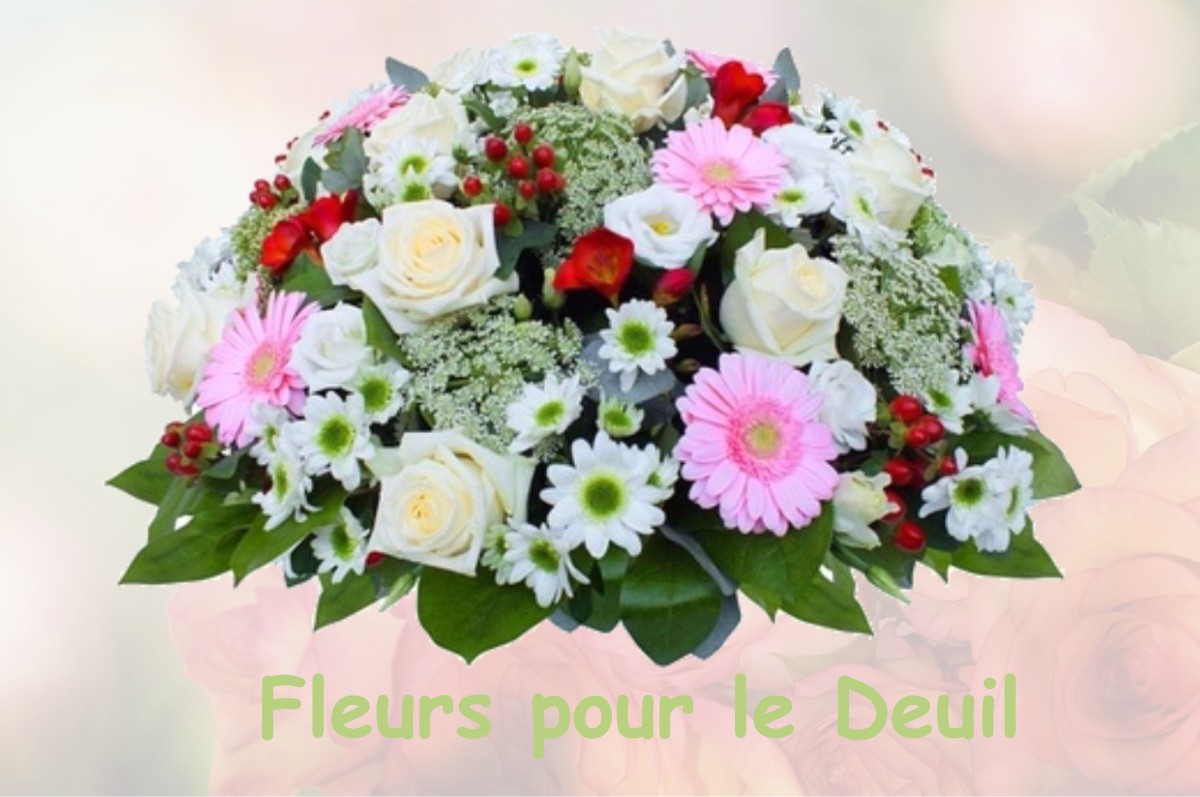 fleurs deuil DOMBROT-LE-SEC